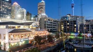 Auckland Viaduct at Night